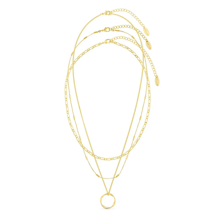 Paline | Layered Gold Necklace in first_variant_option1 | Elegant Women&