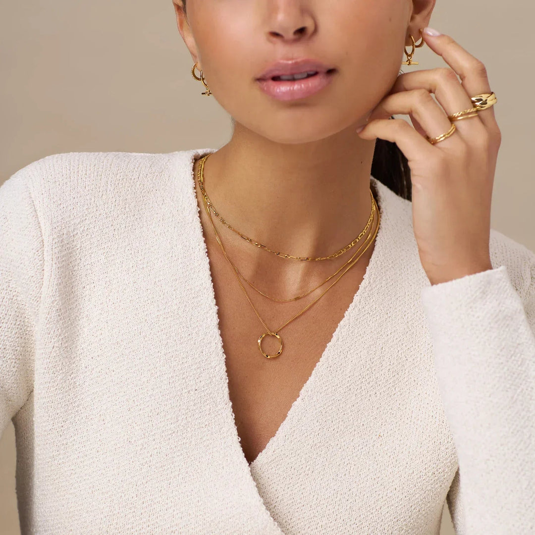 Paline | Layered Gold Necklace in first_variant_option1 | Elegant Women&