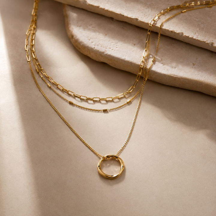 Paline | Layered Gold Necklace