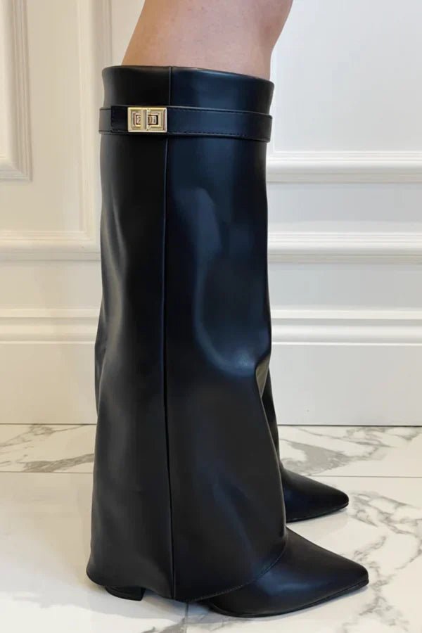 Parker | Inspired Oversized Boots in first_variant_option1 | Elegant Women&