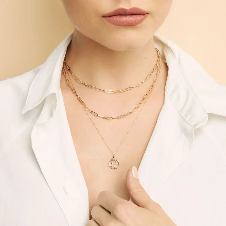 Pernel | Zodiac Pendant Necklace in first_variant_option1 | Elegant Women&
