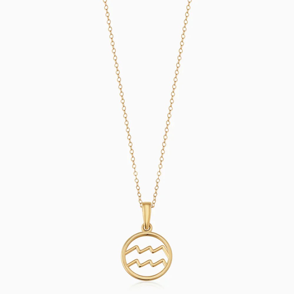 Pernel | Zodiac Pendant Necklace in first_variant_option1 | Elegant Women&