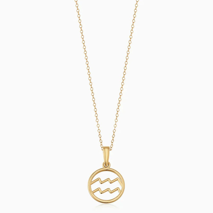 Pernel | Zodiac Pendant Necklace in first_variant_option1 | Elegant Women&