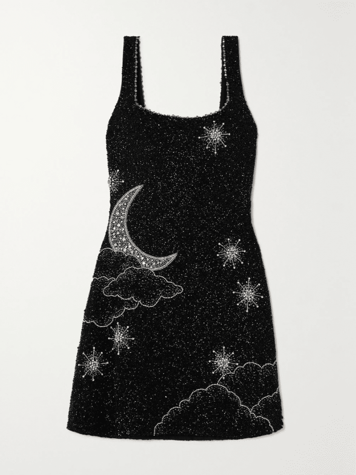 Phoebe | Mini Sequin Split Dress in first_variant_option1 | Elegant Women&