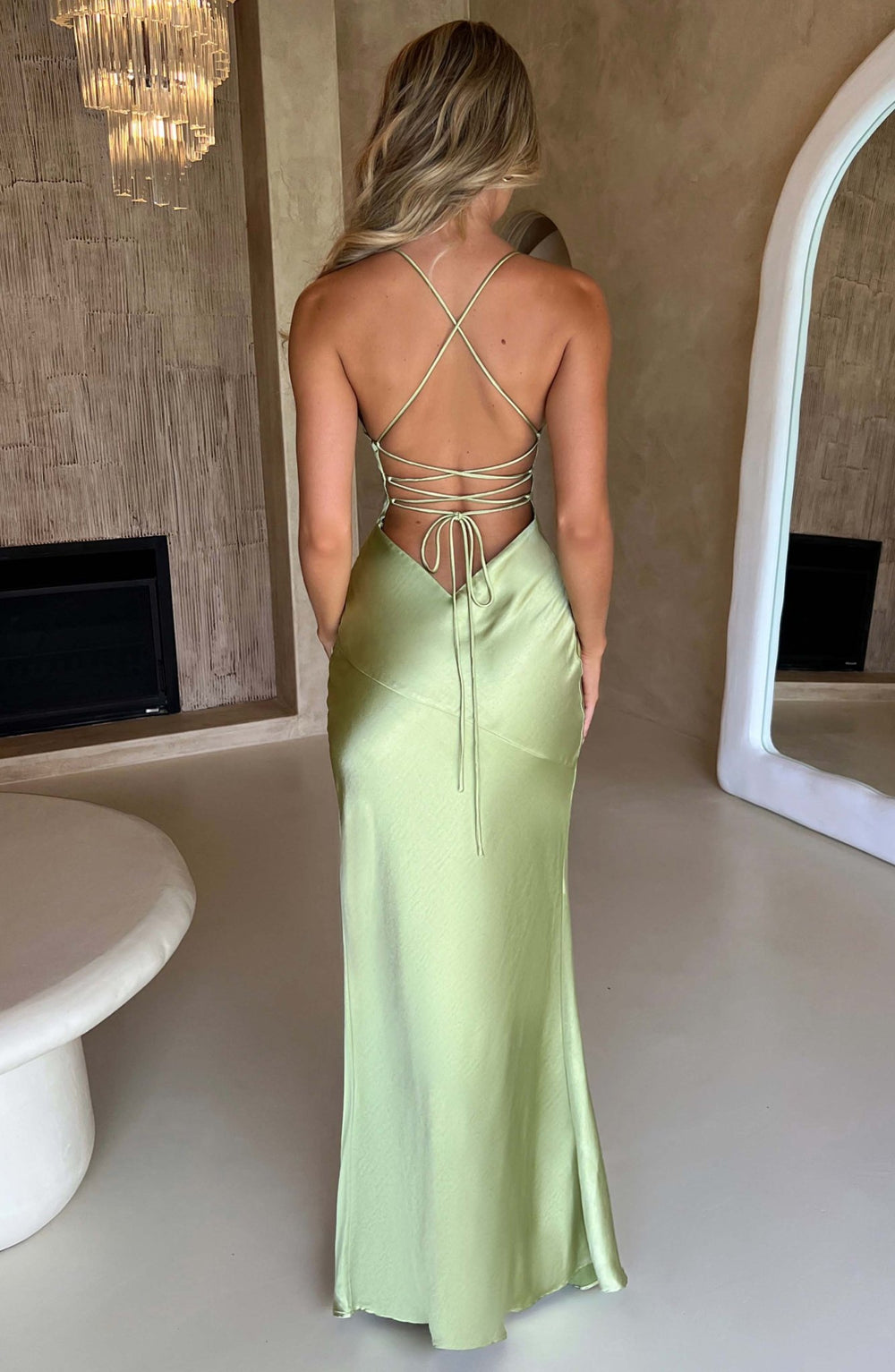 Poppy | Luxe Silken Dress in first_variant_option1 | Elegant Women's Dress - Maeve The Label