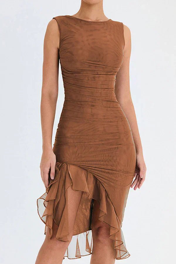 Quincy | Romantic Ruffle Dress in first_variant_option1 | Elegant Women&
