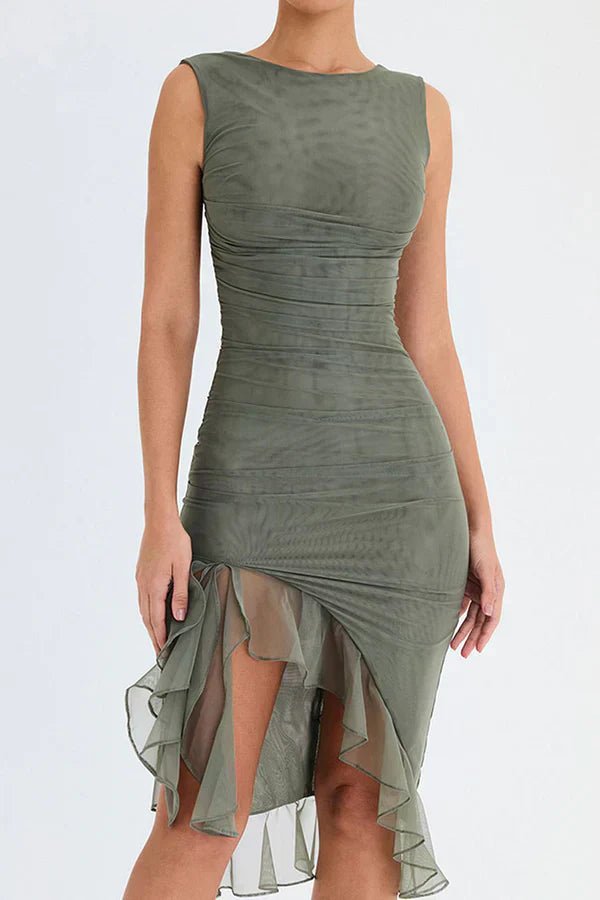 Quincy | Romantic Ruffle Dress in first_variant_option1 | Elegant Women&