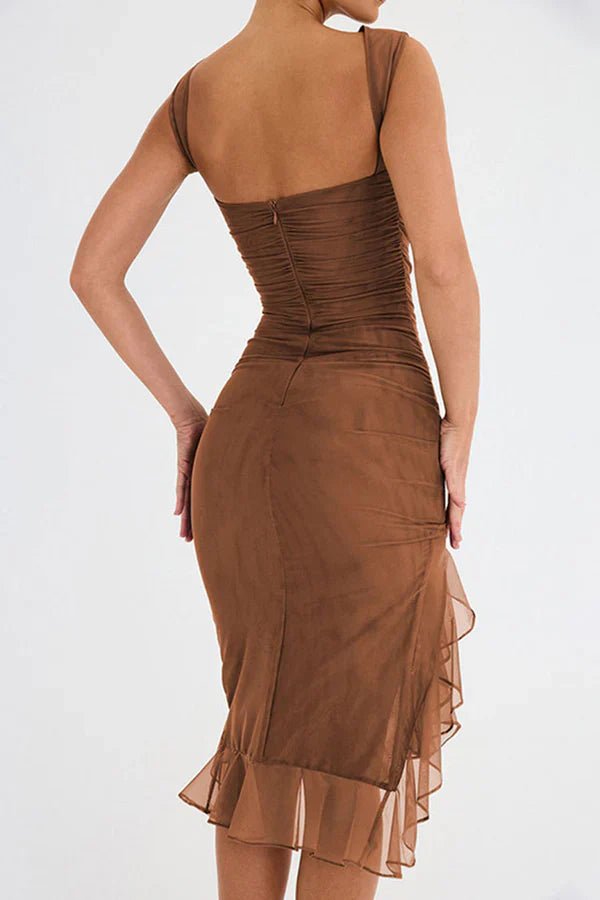 Quincy | Romantic Ruffle Dress in first_variant_option1 | Elegant Women&