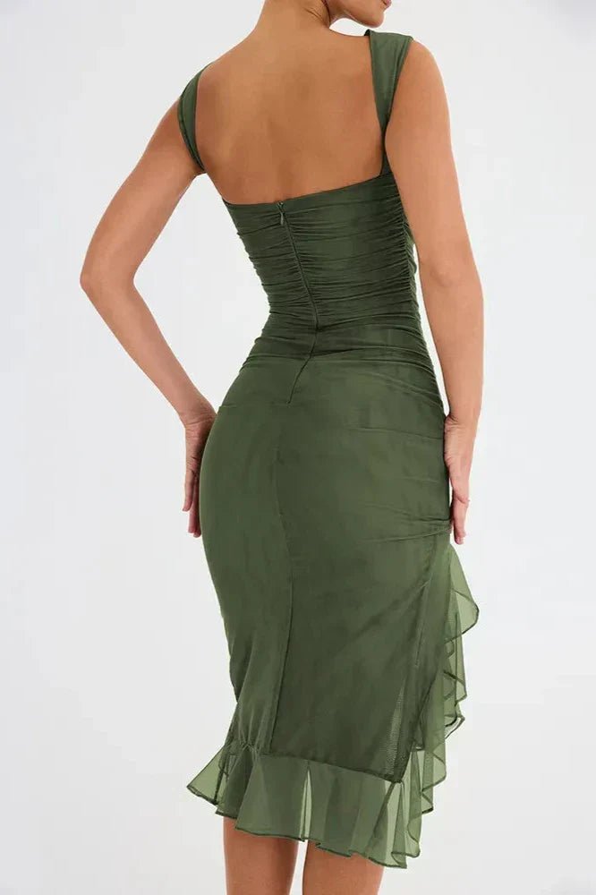 Quincy | Romantic Ruffle Dress in first_variant_option1 | Elegant Women&