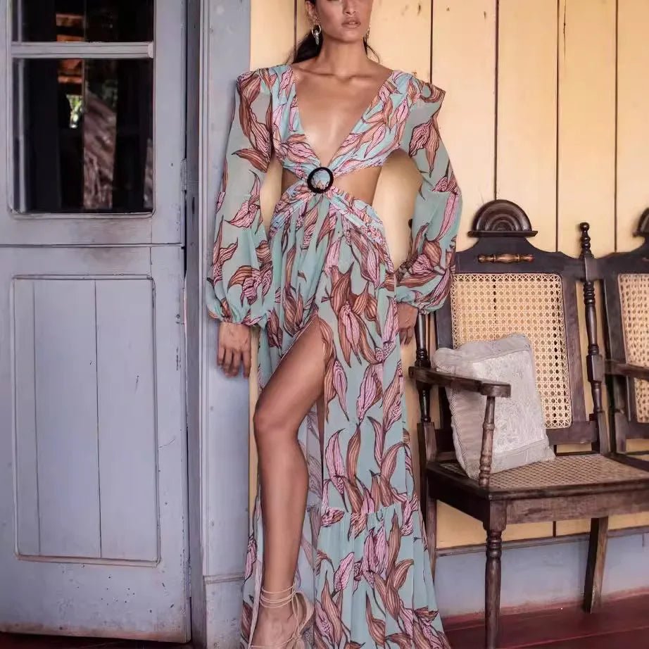 Reign | Vibrant Floral Dress in first_variant_option1 | Elegant Women&