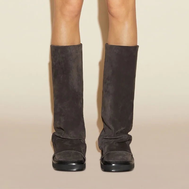 Renata | Oversized Slouchy Boots in first_variant_option1 | Elegant Women&