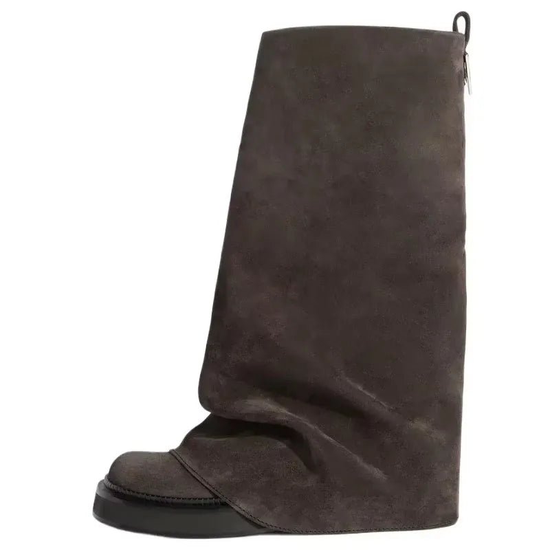 Renata | Oversized Slouchy Boots in first_variant_option1 | Elegant Women&