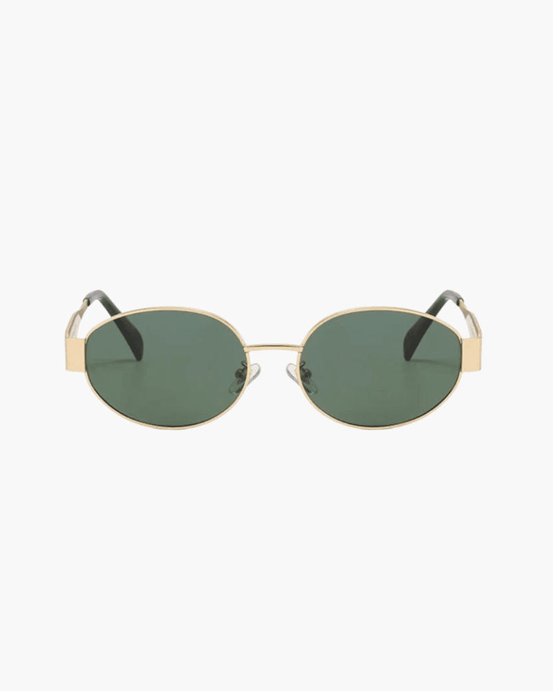 Romilda Emerald Sunglasses in first_variant_option1 | Elegant Women's Dress - Maeve The Label