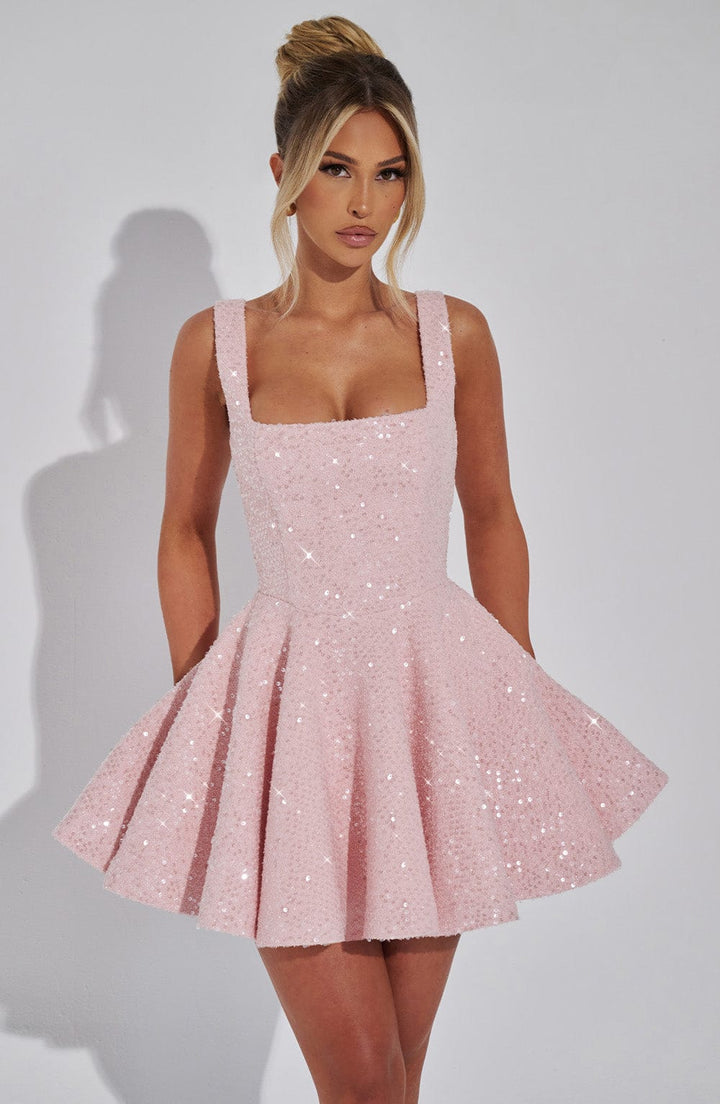 Romy | Dazzling Bow Dress in first_variant_option1 | Elegant Women&
