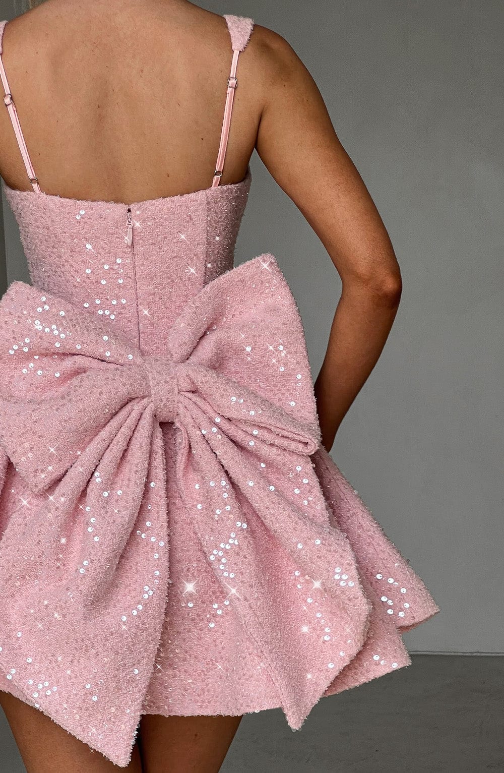 Romy | Dazzling Bow Dress in first_variant_option1 | Elegant Women&