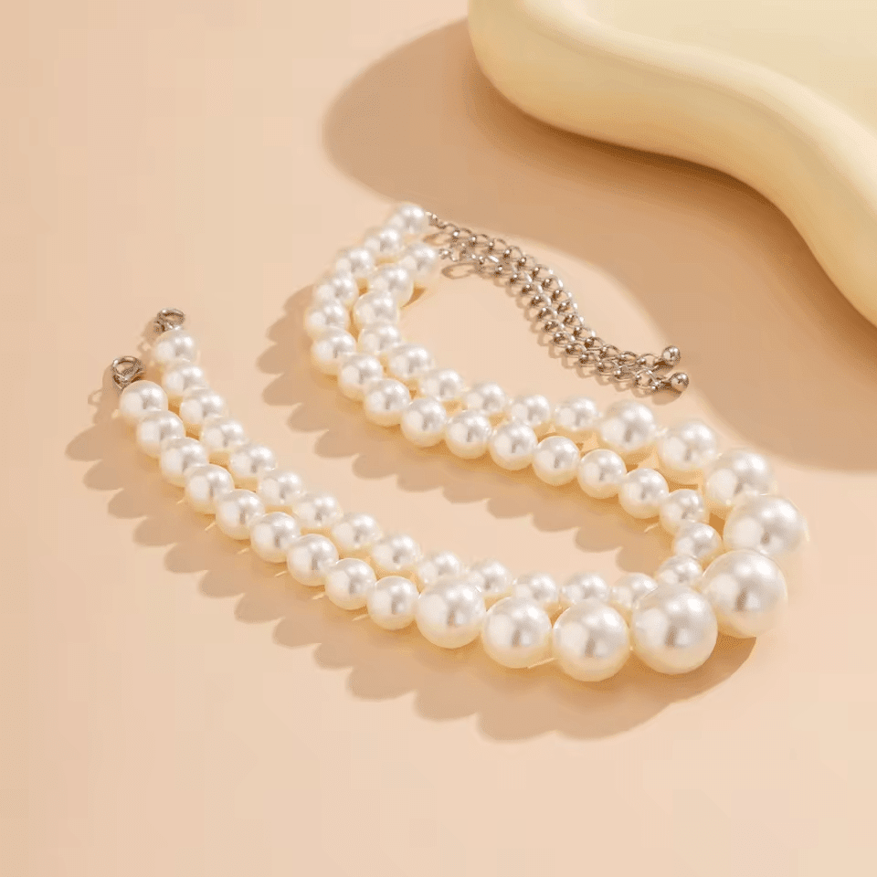 Rosella Pearl Necklace in first_variant_option1 | Elegant Women&