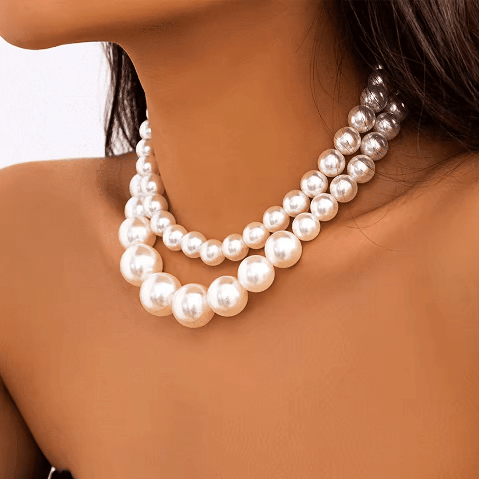 Rosella Pearl Necklace in first_variant_option1 | Elegant Women&