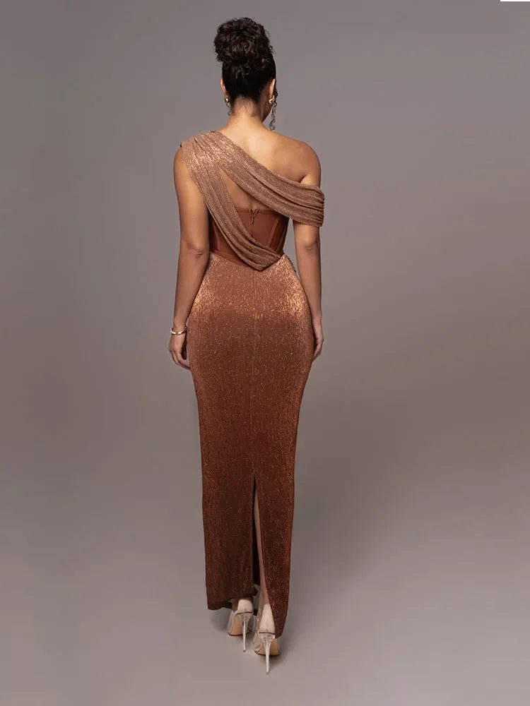 Roselyn | Luxe Statement Dress in first_variant_option1 | Elegant Women&