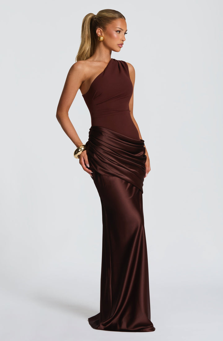 Elara | One-Shoulder Maxi Dress