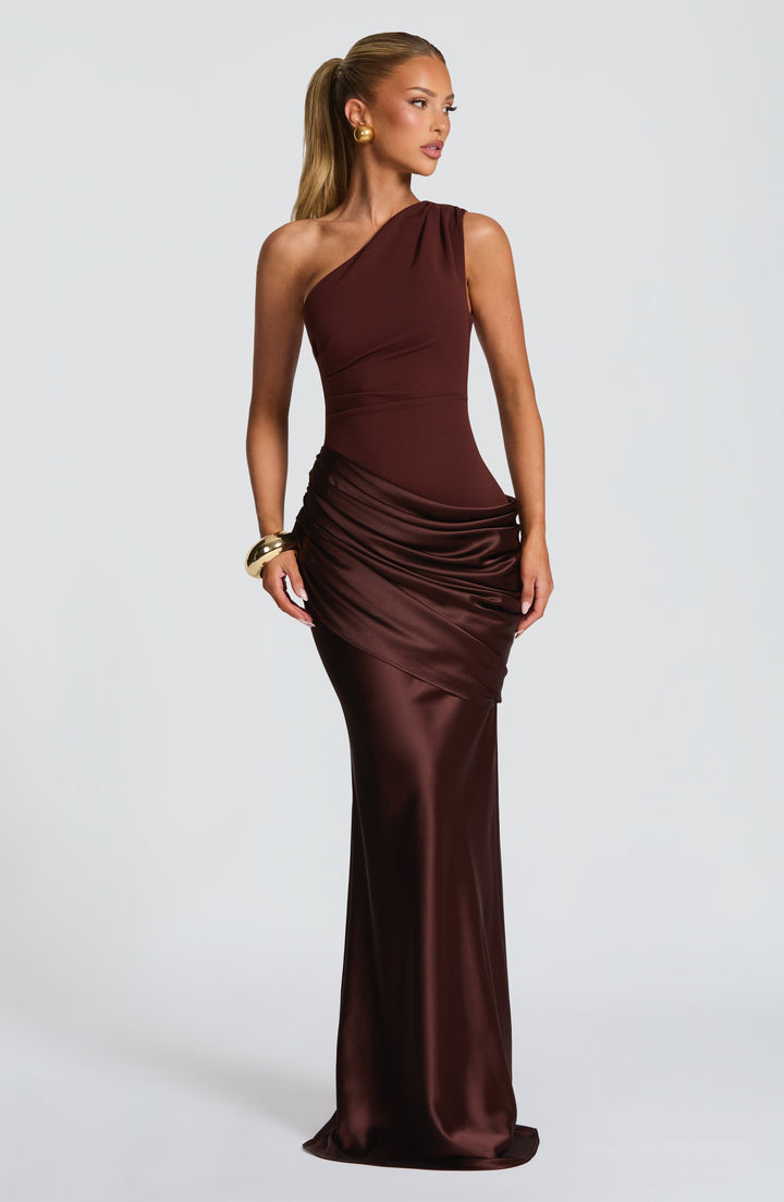 Elara | One-Shoulder Maxi Dress