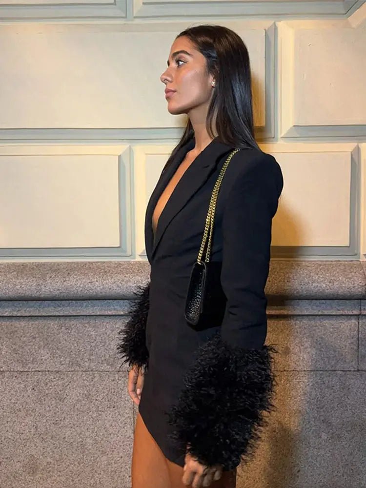 Sallie | Sophisticated Blazer Dress in first_variant_option1 | Elegant Women&