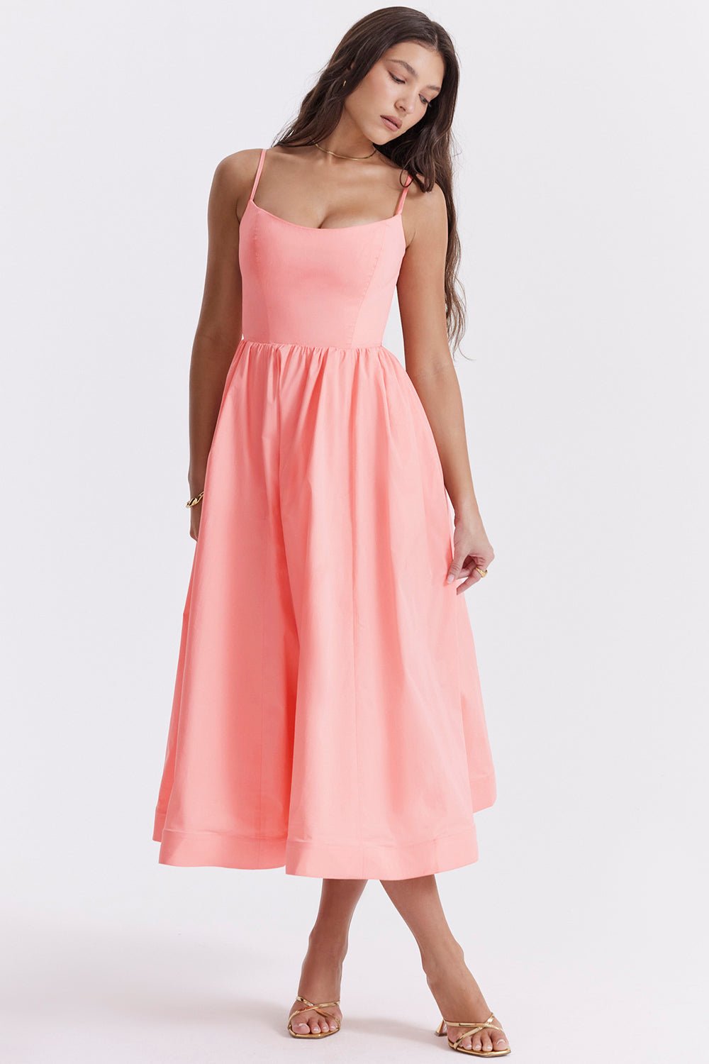 Samara | Elegant Midi Dress in first_variant_option1 | Elegant Women&
