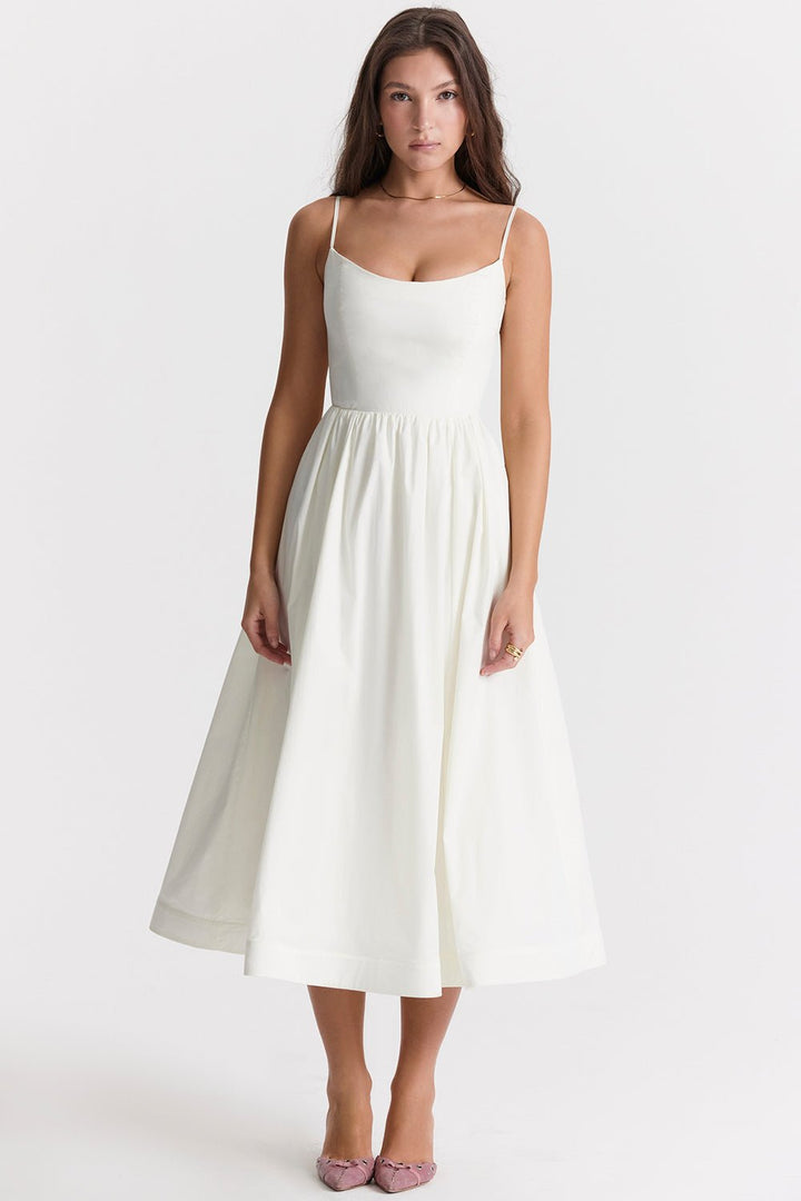 Samara | Elegant Midi Dress in first_variant_option1 | Elegant Women&