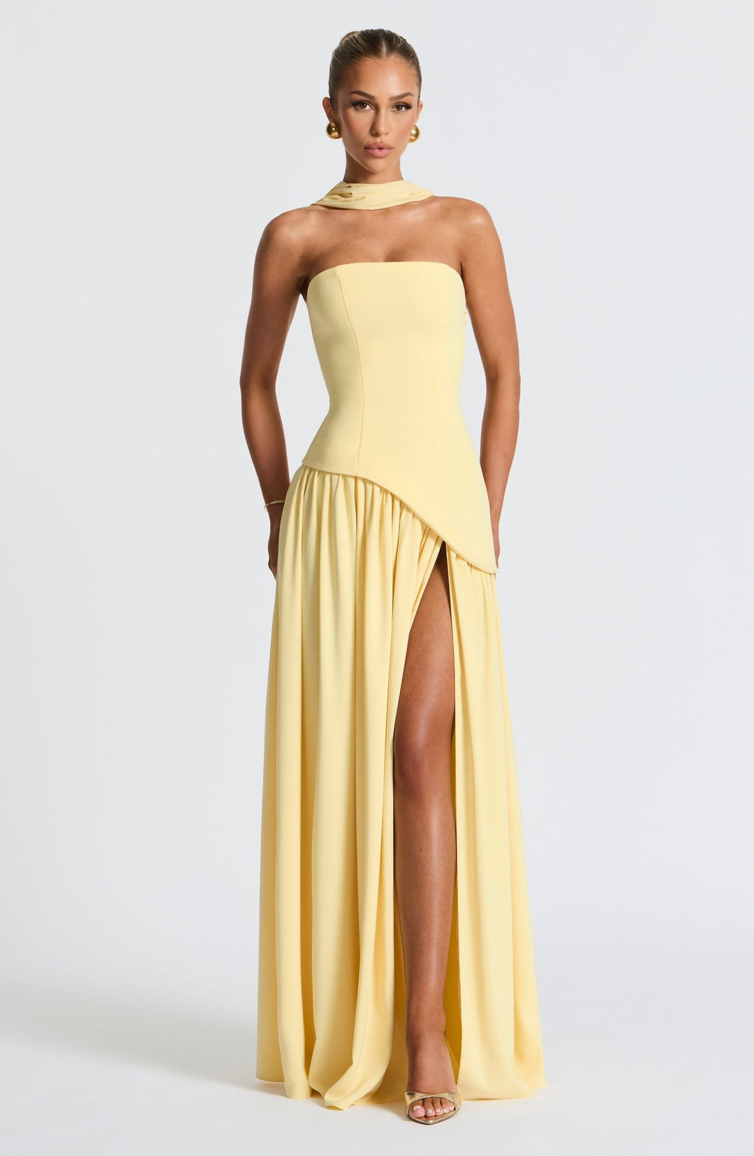 Sara | Boho Halter Maxi Dress in first_variant_option1 | Elegant Women&