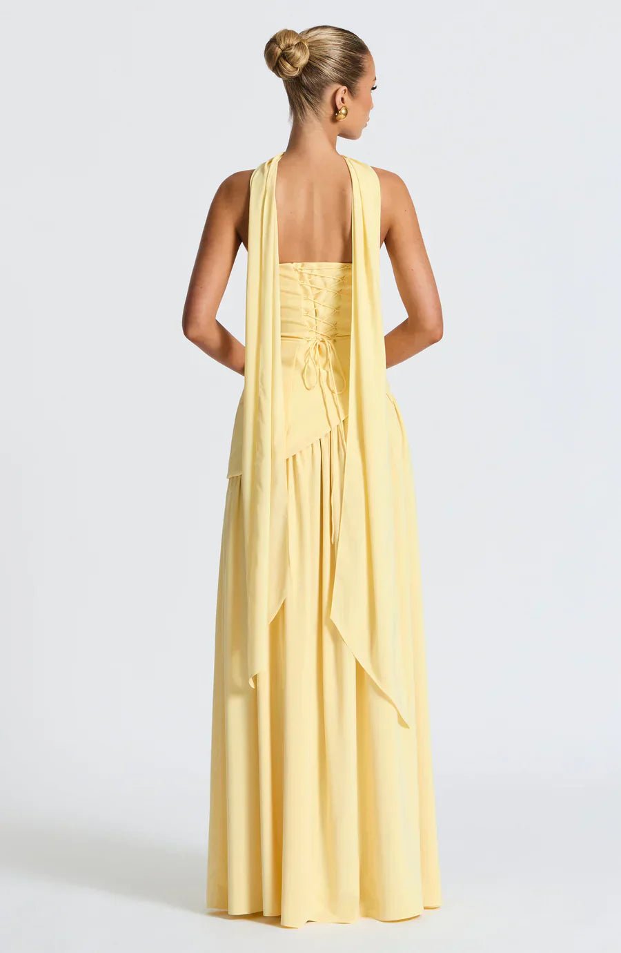 Sara | Boho Halter Maxi Dress in first_variant_option1 | Elegant Women&