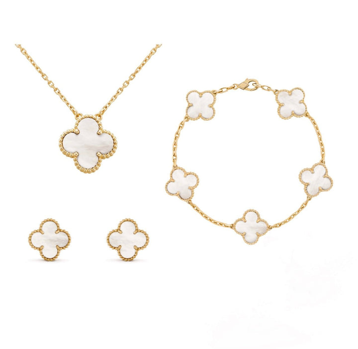 Sarah | Luxury Clover Set in first_variant_option1 | Elegant Women&