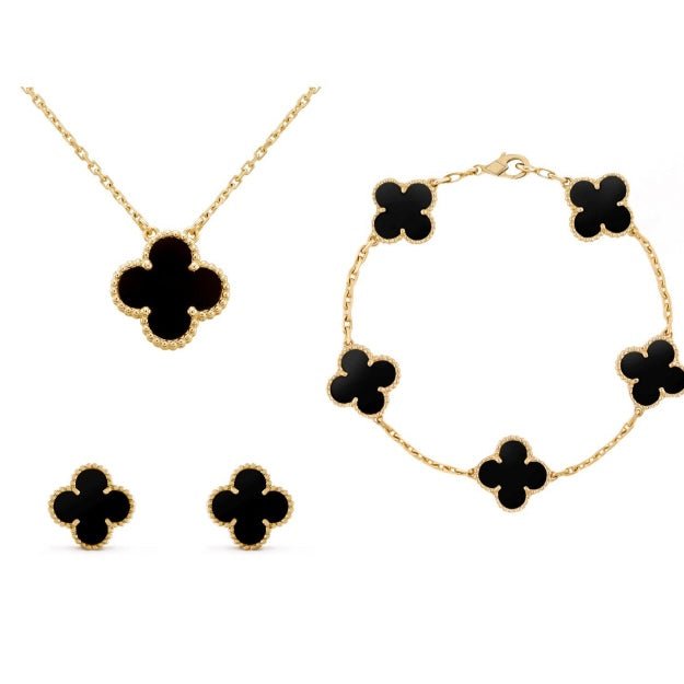 Sarah | Luxury Clover Set in first_variant_option1 | Elegant Women&