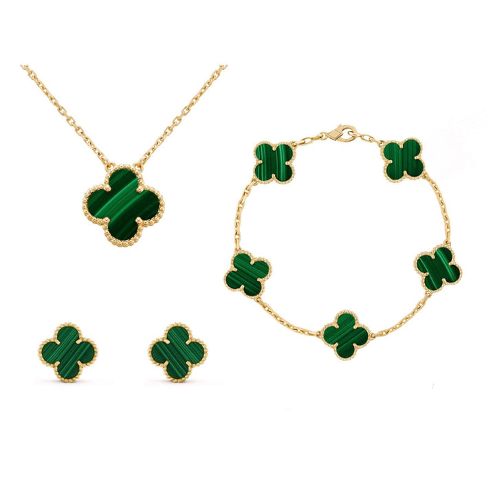 Sarah | Luxury Clover Set in first_variant_option1 | Elegant Women&