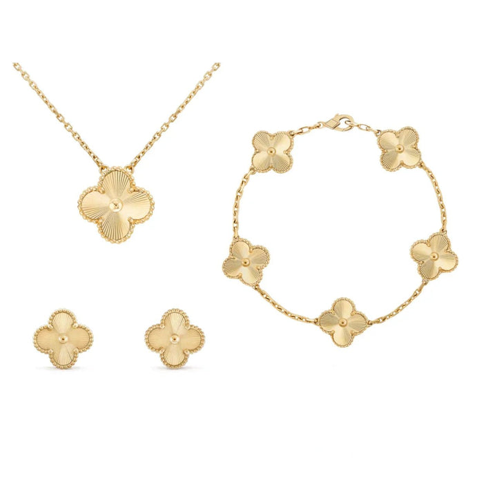 Sarah | Luxury Clover Set in first_variant_option1 | Elegant Women&