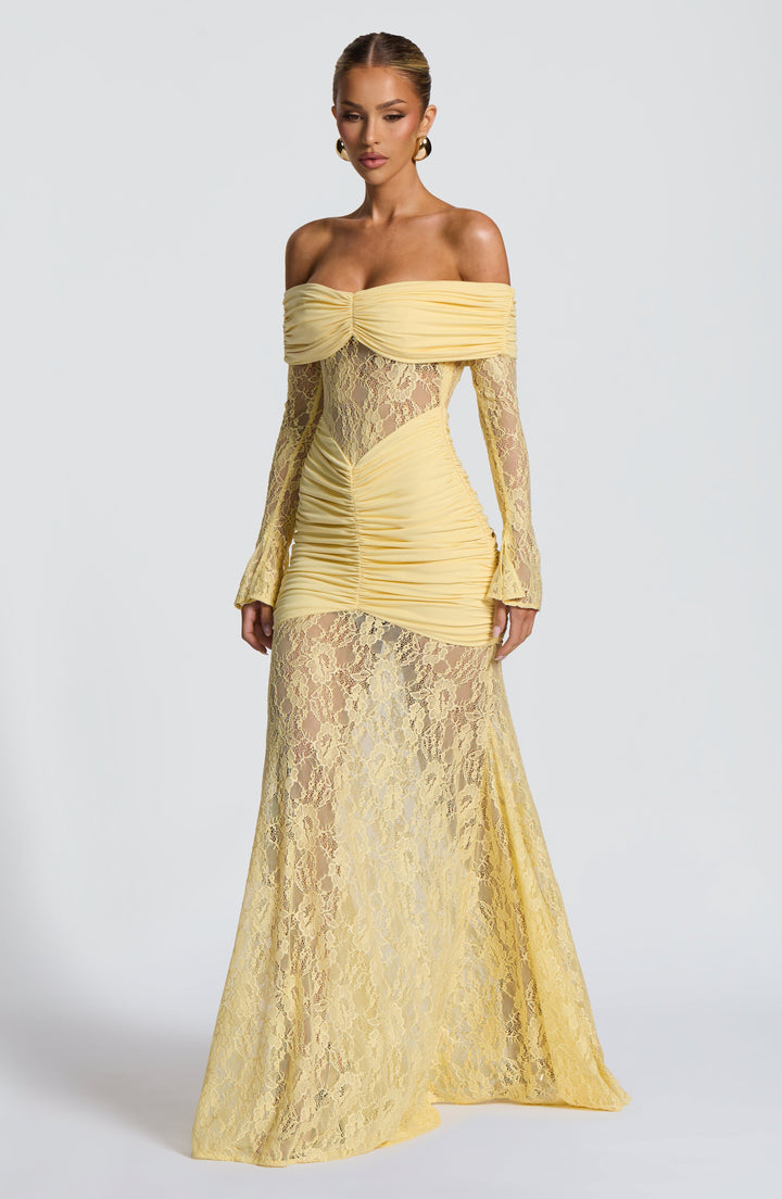 Auretta | Off-the-Shoulder Maxi Dress