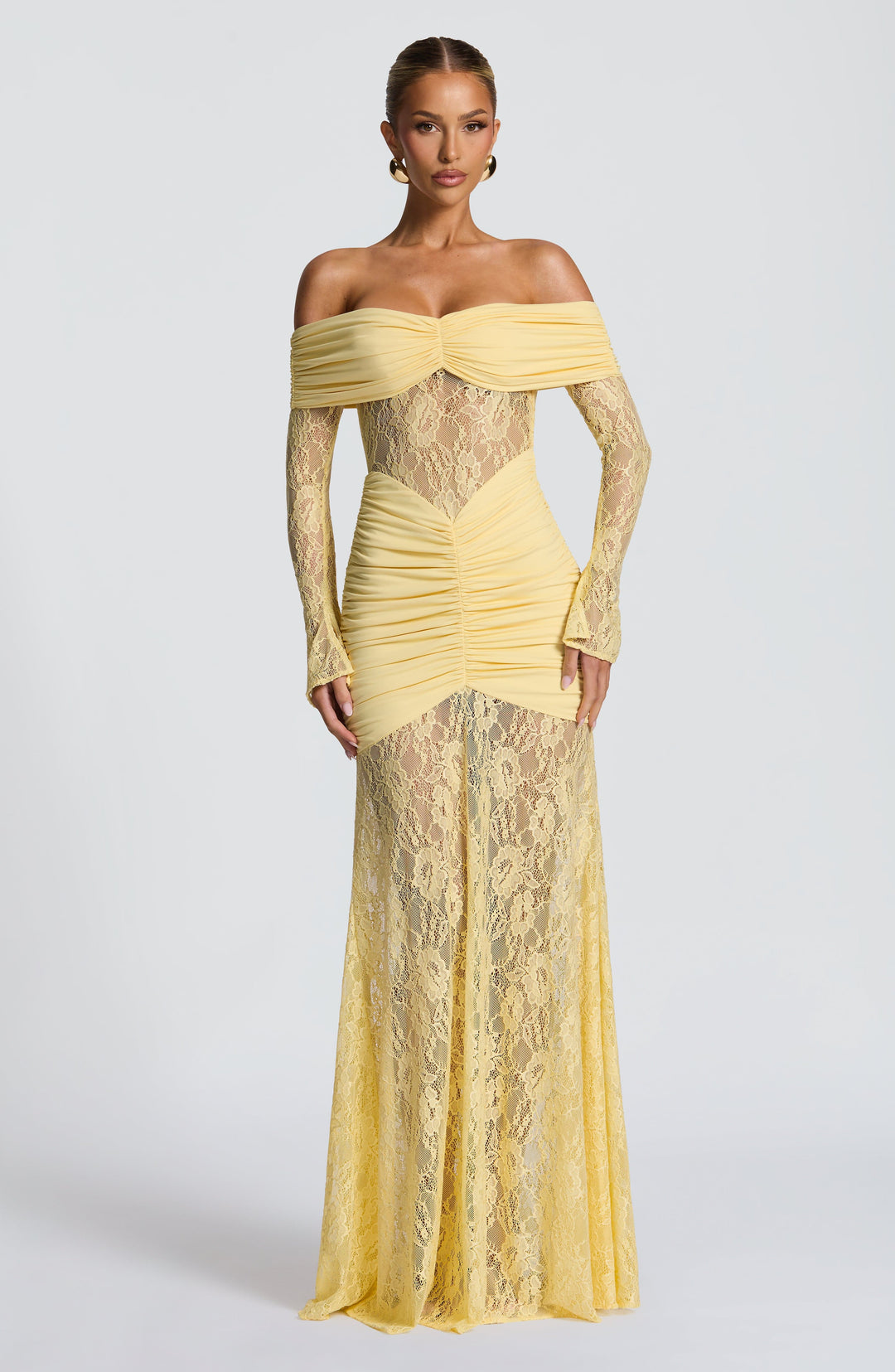 Auretta | Off-the-Shoulder Maxi Dress