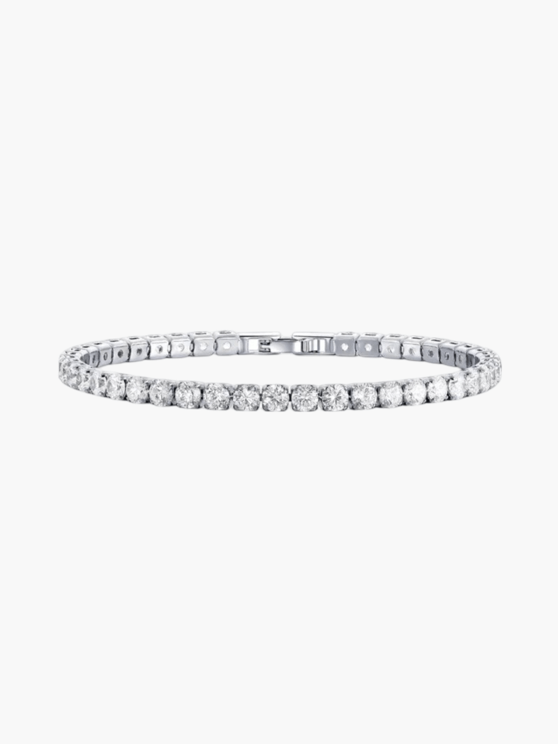 Lucia | Classic Gold Zirconia Tennis Bracelet