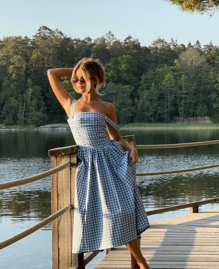 Selwyn | Charming Gingham Sundress in first_variant_option1 | Elegant Women&