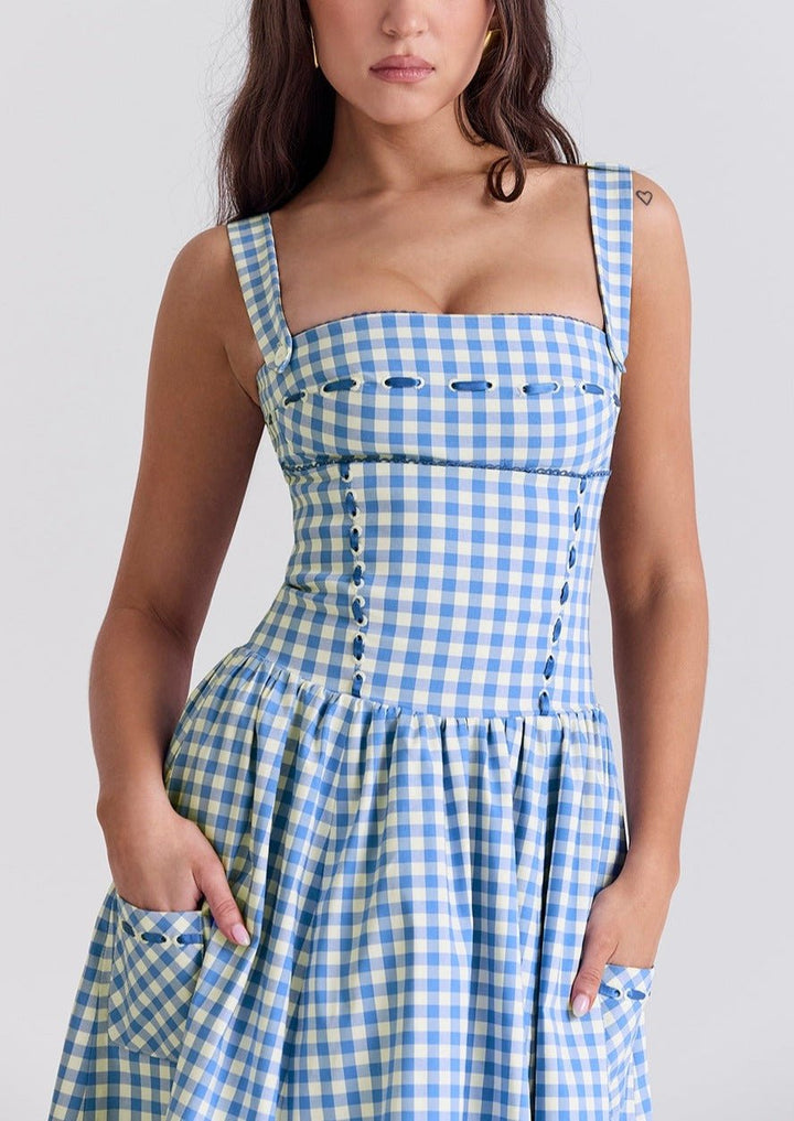 Selwyn | Charming Gingham Sundress in first_variant_option1 | Elegant Women&