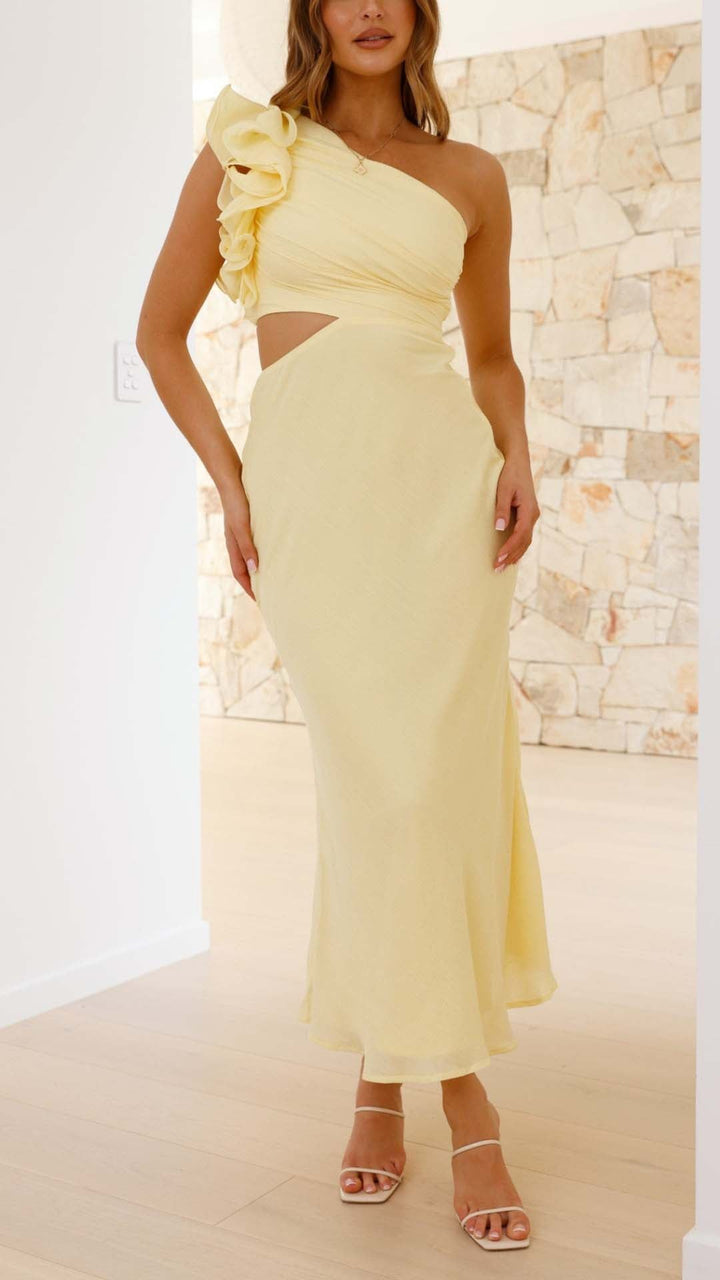 Seren | Limoncella Cutout Dress in first_variant_option1 | Elegant Women&