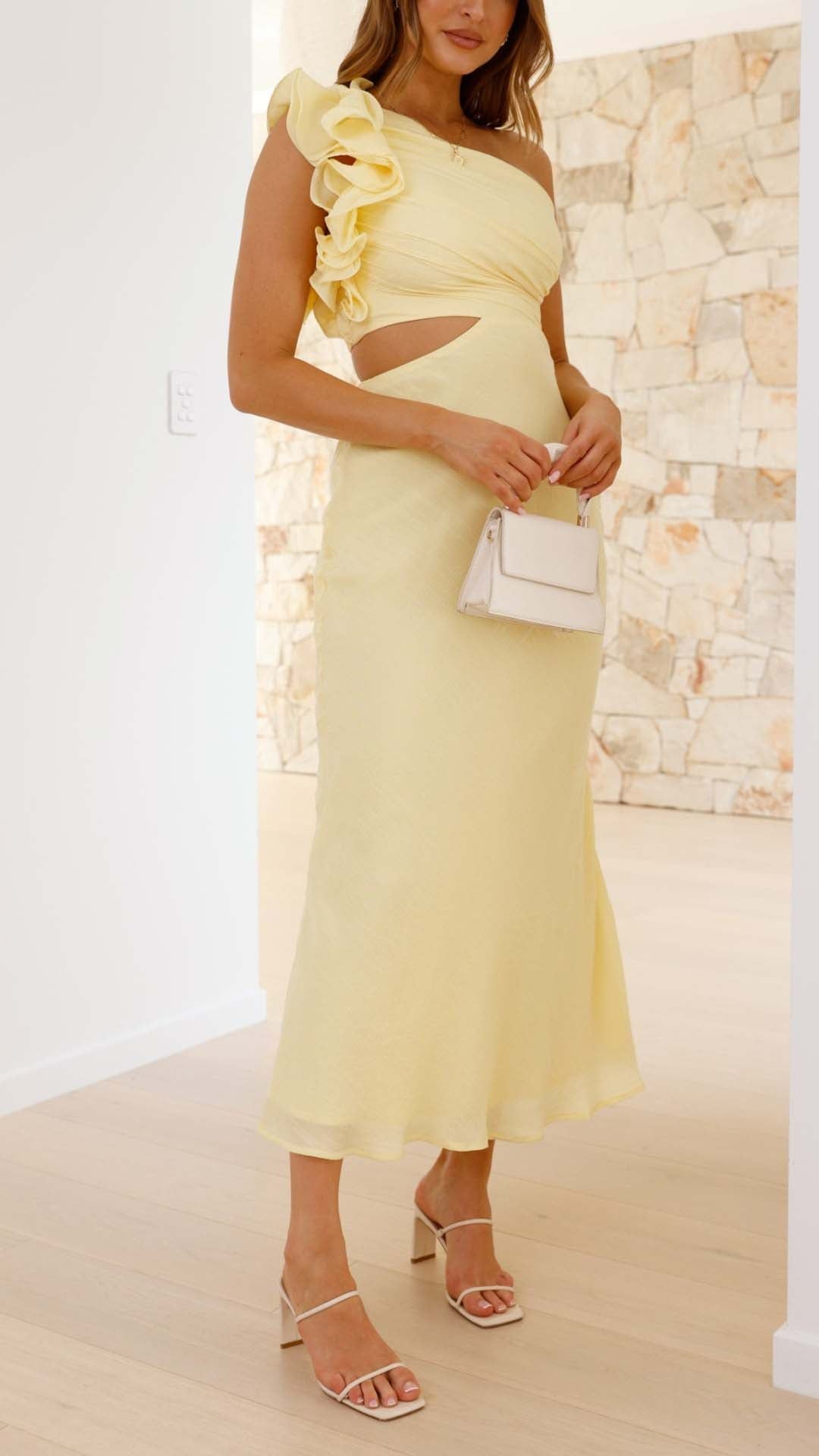 Seren | Limoncella Cutout Dress in first_variant_option1 | Elegant Women&