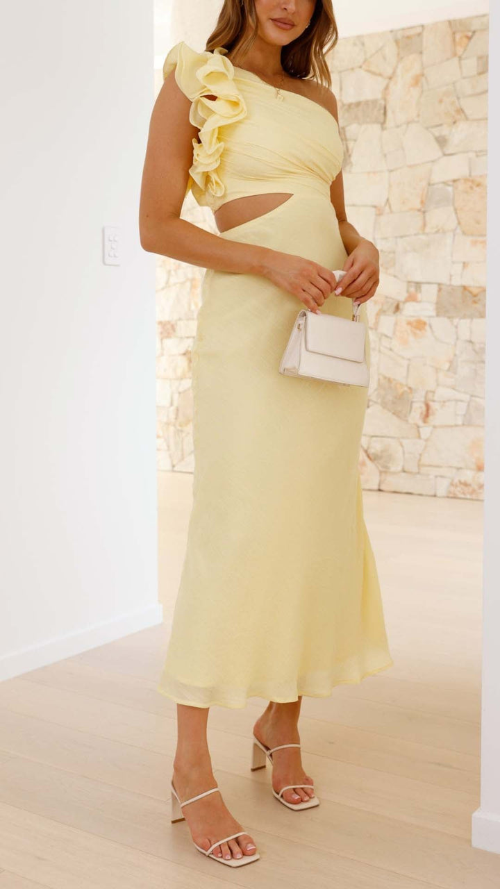 Seren | Limoncella Cutout Dress in first_variant_option1 | Elegant Women&