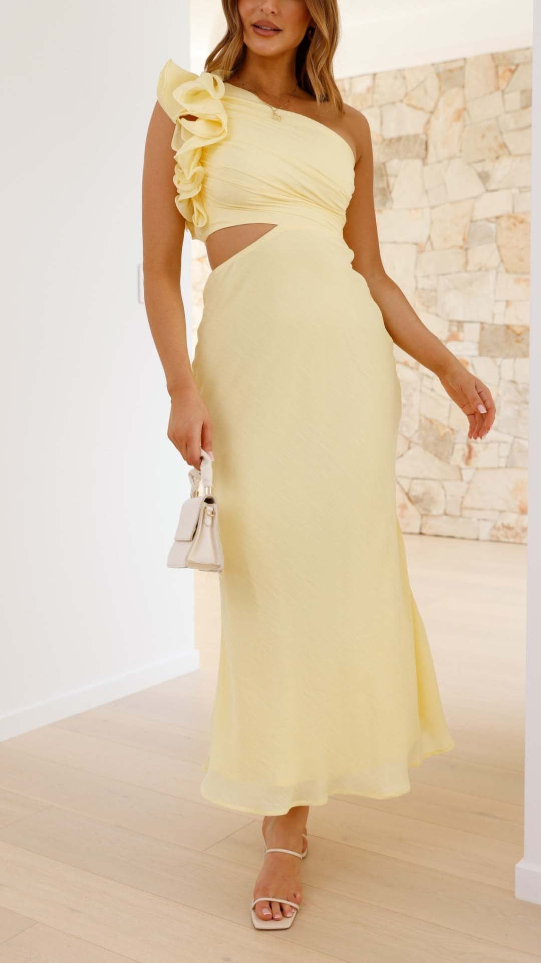 Seren | Limoncella Cutout Dress in first_variant_option1 | Elegant Women&