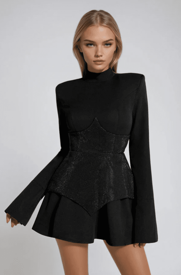 Shelby | Glitter Corset Dress in first_variant_option1 | Elegant Women&