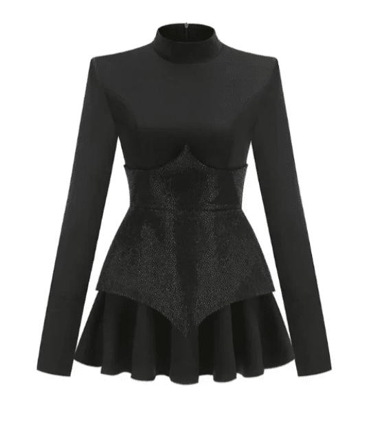 Shelby | Glitter Corset Dress in first_variant_option1 | Elegant Women&