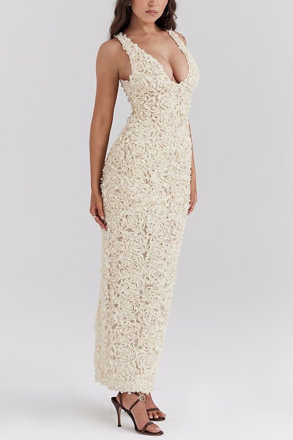 Sianwen | Exquisite Floral Gown in first_variant_option1 | Elegant Women&
