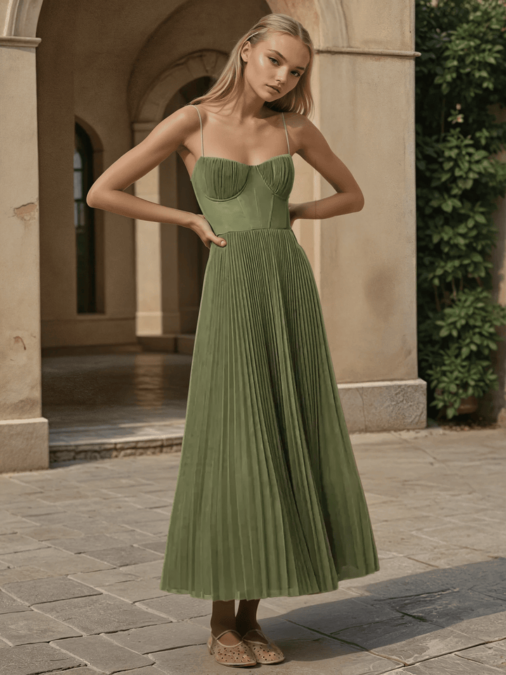 Sidonie | Olive Garden Gown in first_variant_option1 | Elegant Women&