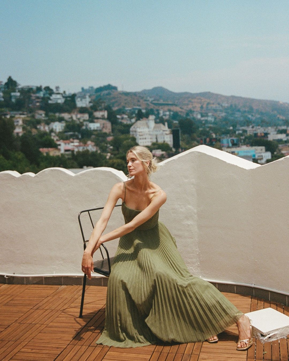 Sidonie | Olive Garden Gown in first_variant_option1 | Elegant Women's Dress - Maeve The Label
