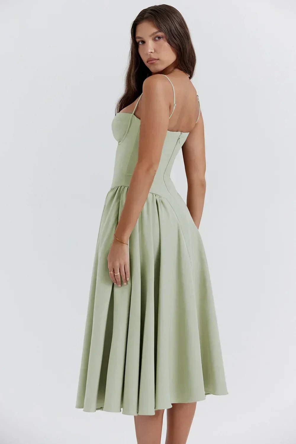 Skye | Fresh Structured Dress in first_variant_option1 | Elegant Women's Dress - Maeve The Label
