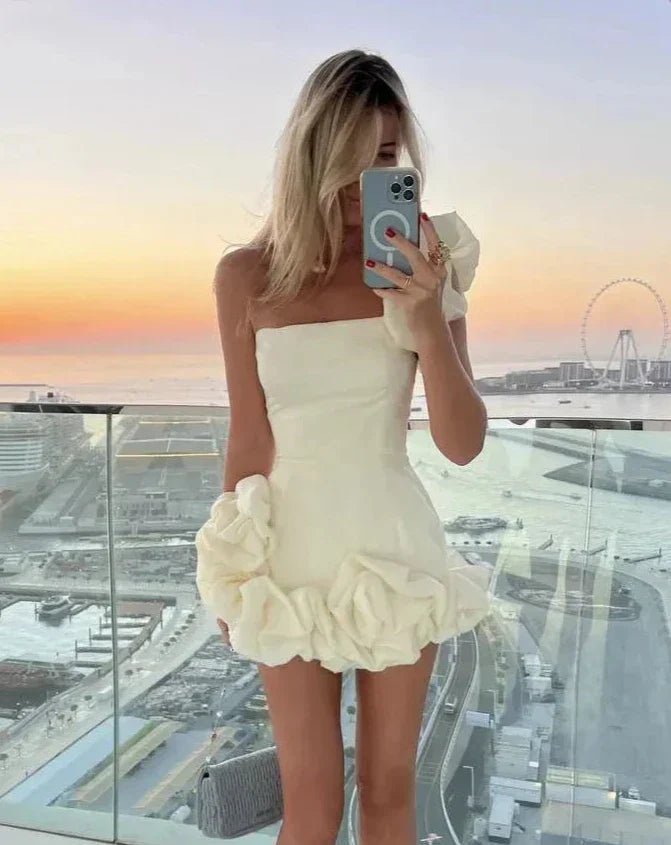 Stormie | Elegant Mini Dress in first_variant_option1 | Elegant Women&