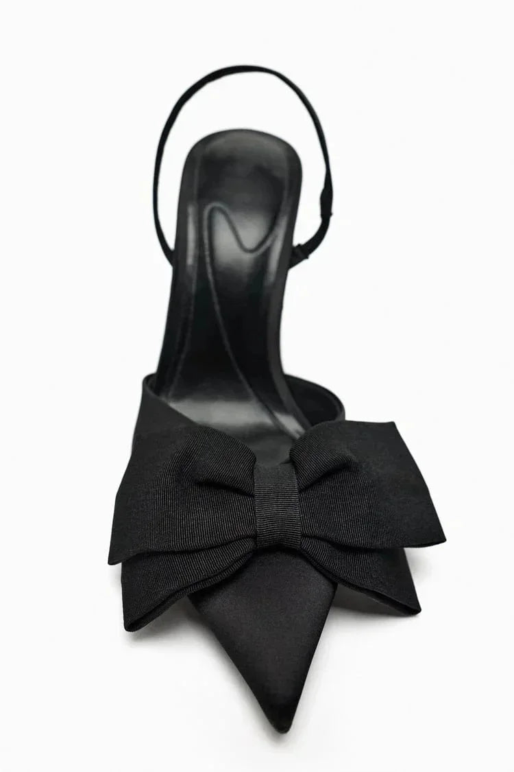 Talia | Classic Bow Stilettos in first_variant_option1 | Elegant Women&